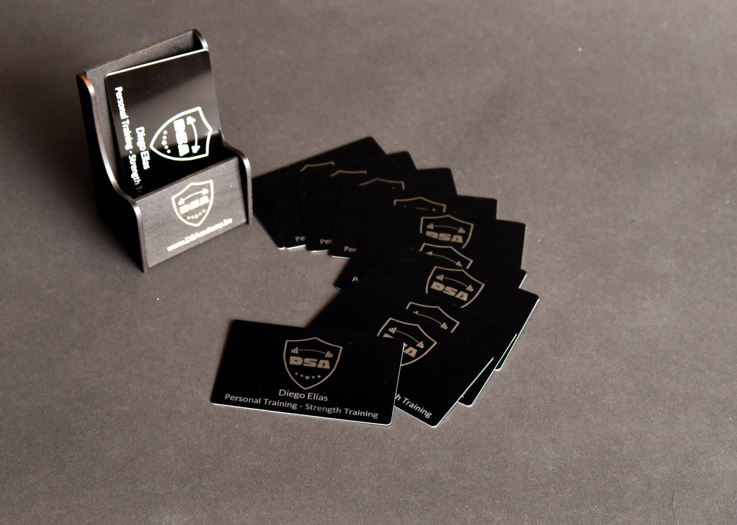Business Cards Alu - Engraved