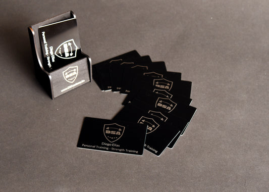 Business Cards Alu - Engraved
