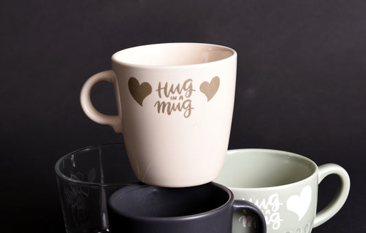 Mug - Painted Engraving - Ceramic