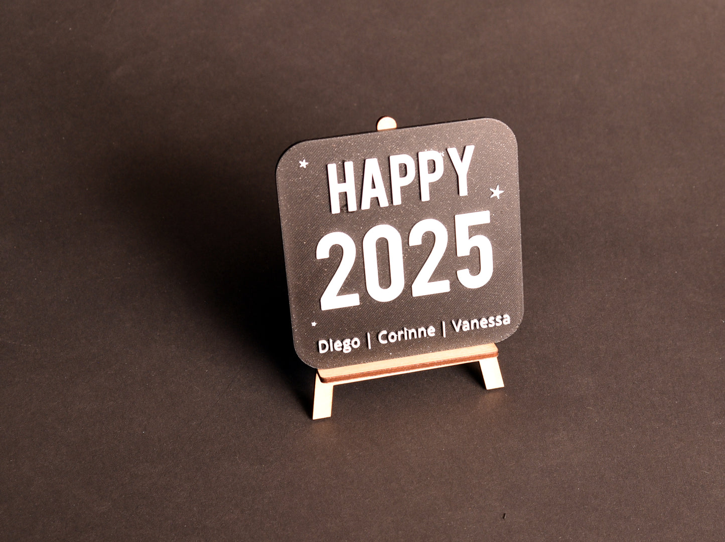 3D-geprinte wenskaarten - 10 kaarten met hetzelfde ontwerp