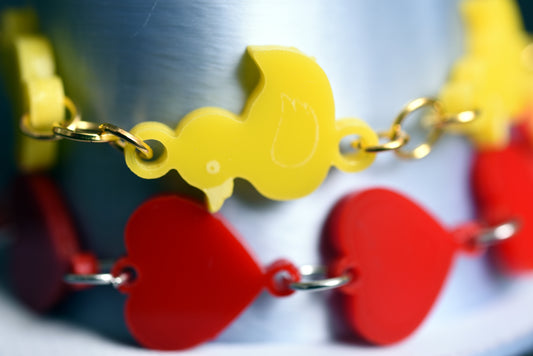 Bracelet - Yellow - Rubber Ducks